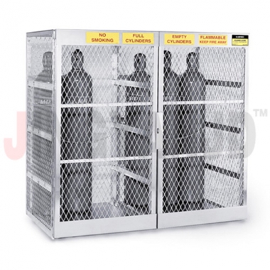 JUSTRITE 23007 氣瓶存儲柜，適用于LPG高壓氣瓶存儲