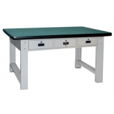 重型工作臺(tái)帶三橫抽(臺(tái)面厚50mm)，2100×750×800